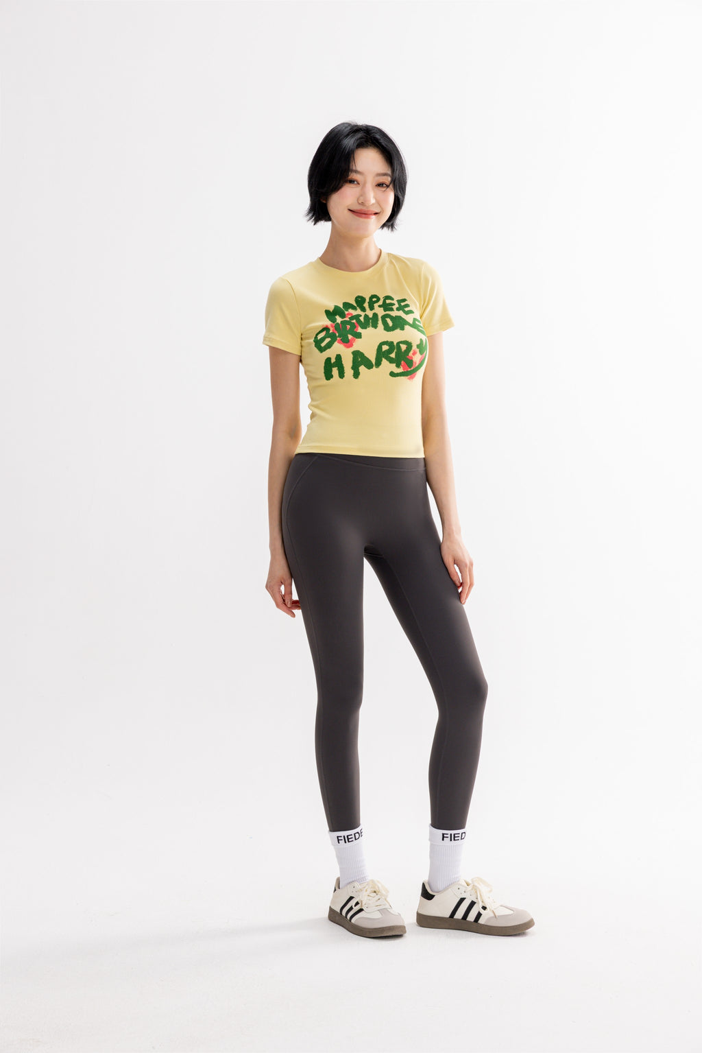 Playera de Yoga con Estampado